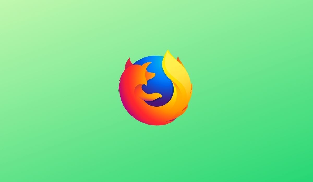 Firefox browser icon is seen on a green background 