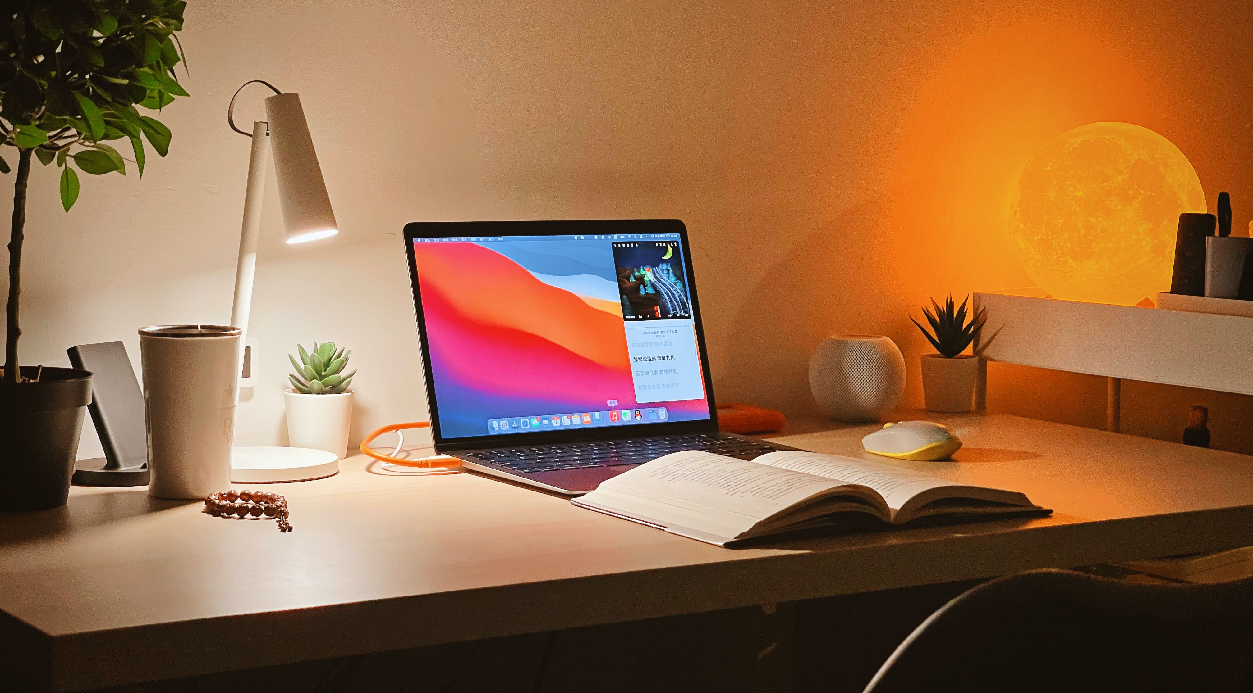 MacBook On Table