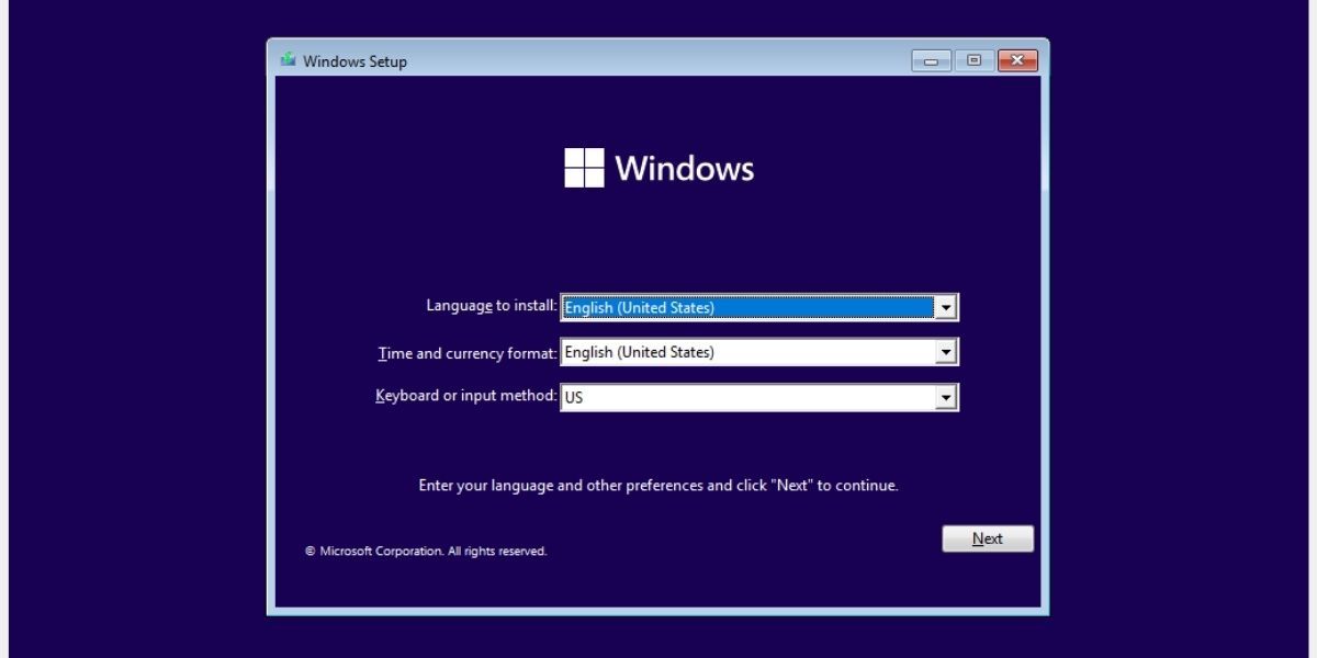 Reinstall Windows 11 