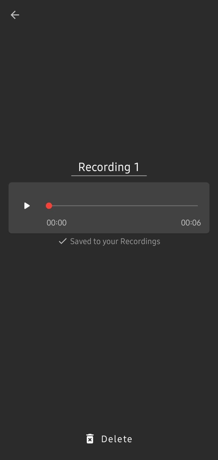 Smart Recorder