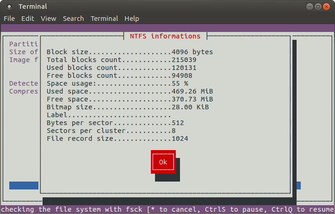 Clone a Linux disk drive with partimage