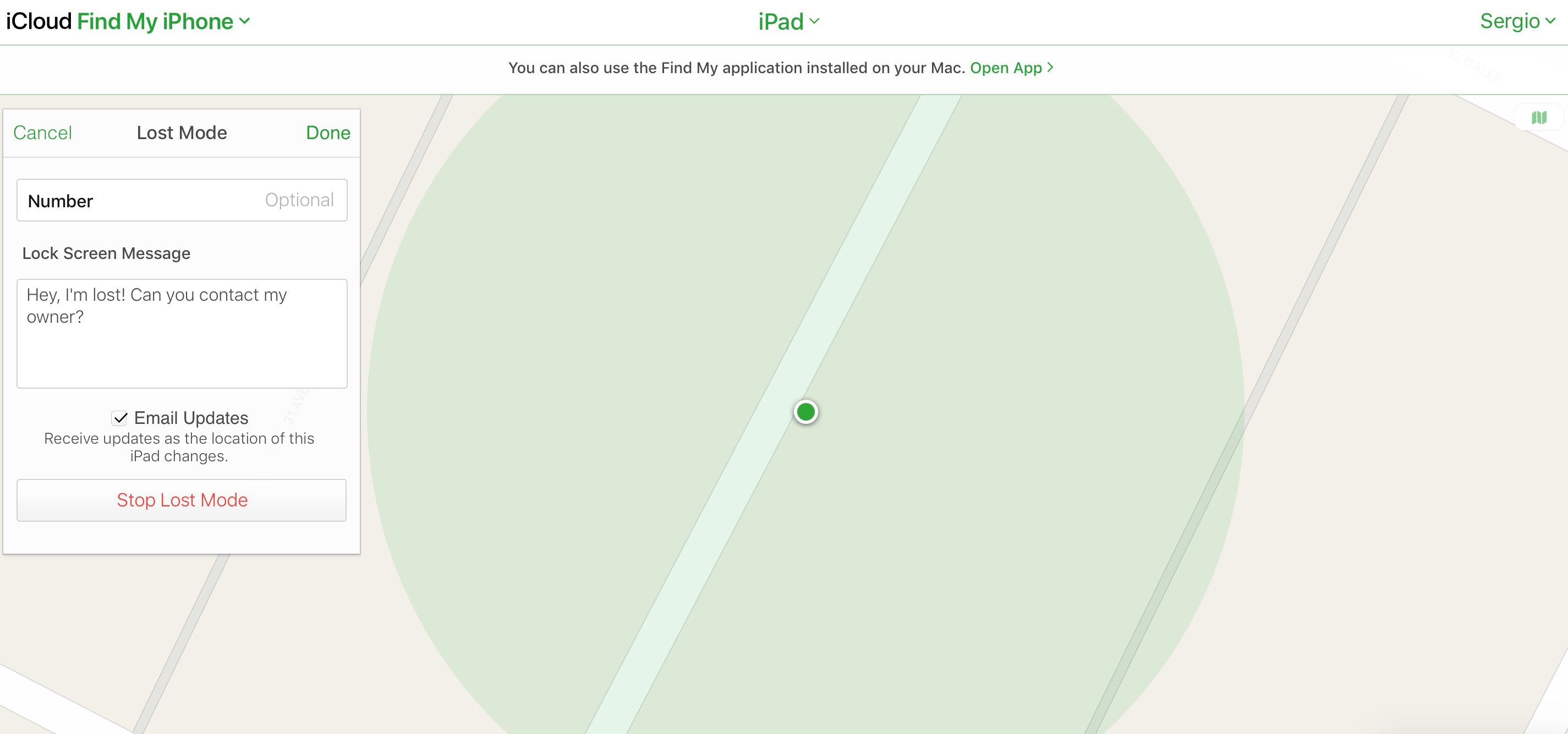 Stop Lost Mode iCloud
