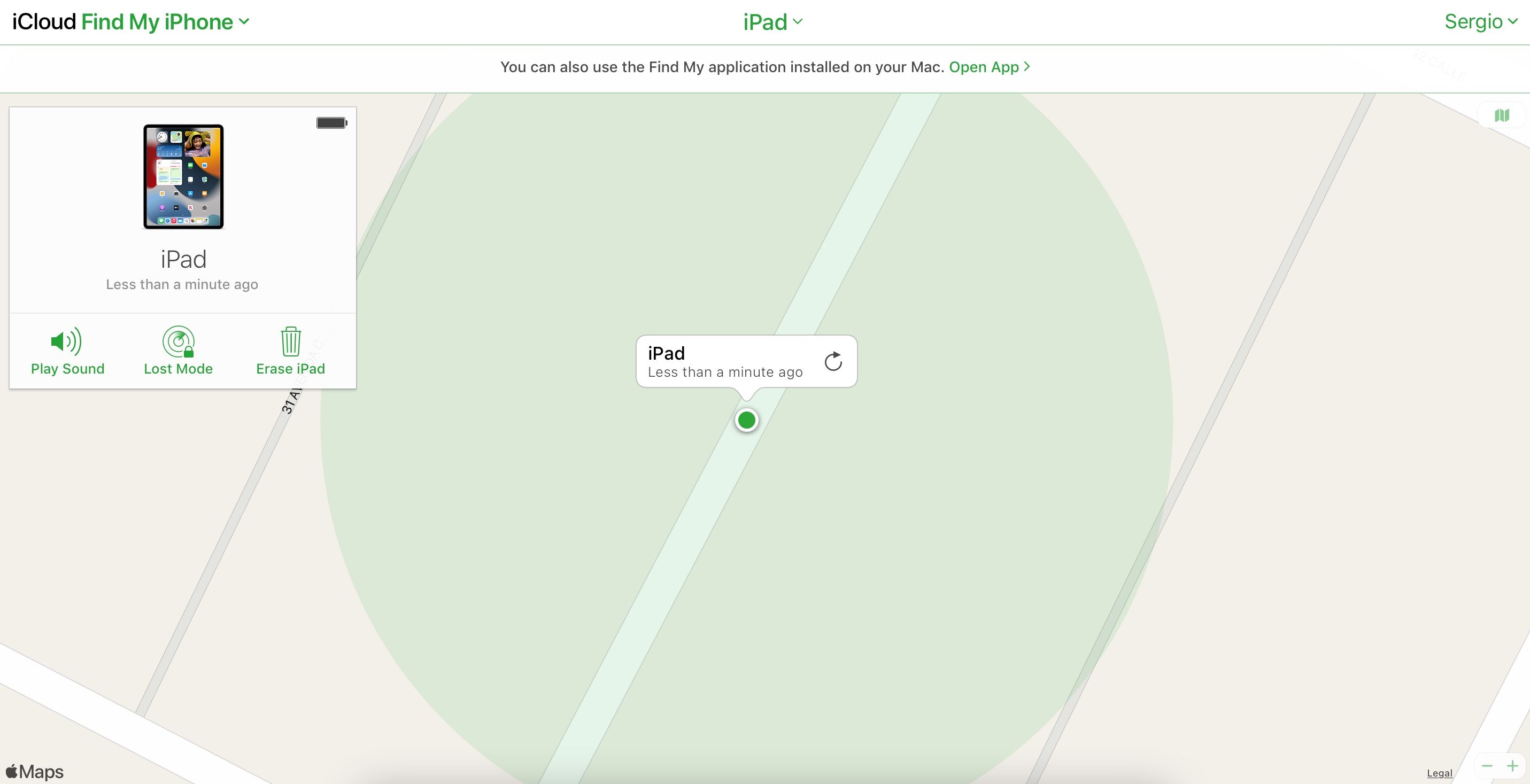 iCloud Find My iPhone