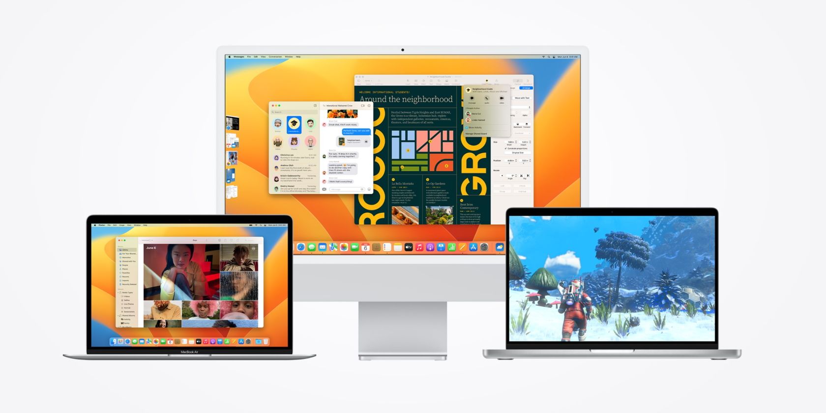 macOS Ventura software preview