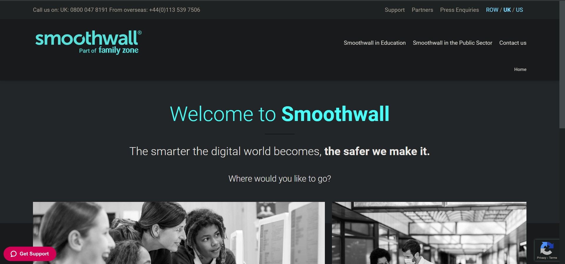 smoothwall website homepage