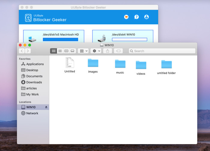 UUByte Bitlocker Reader for Mac