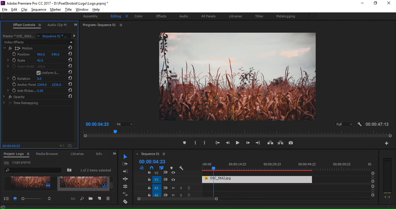 Add effects in Adobe Premiere Pro