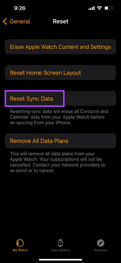 Fix Apple Watch Not Syncing With iPhone