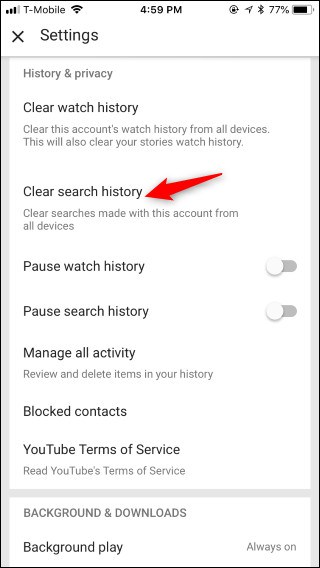 How To Delete YouTube Watch History On Mobile