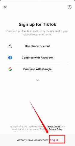 How To Login To TikTok