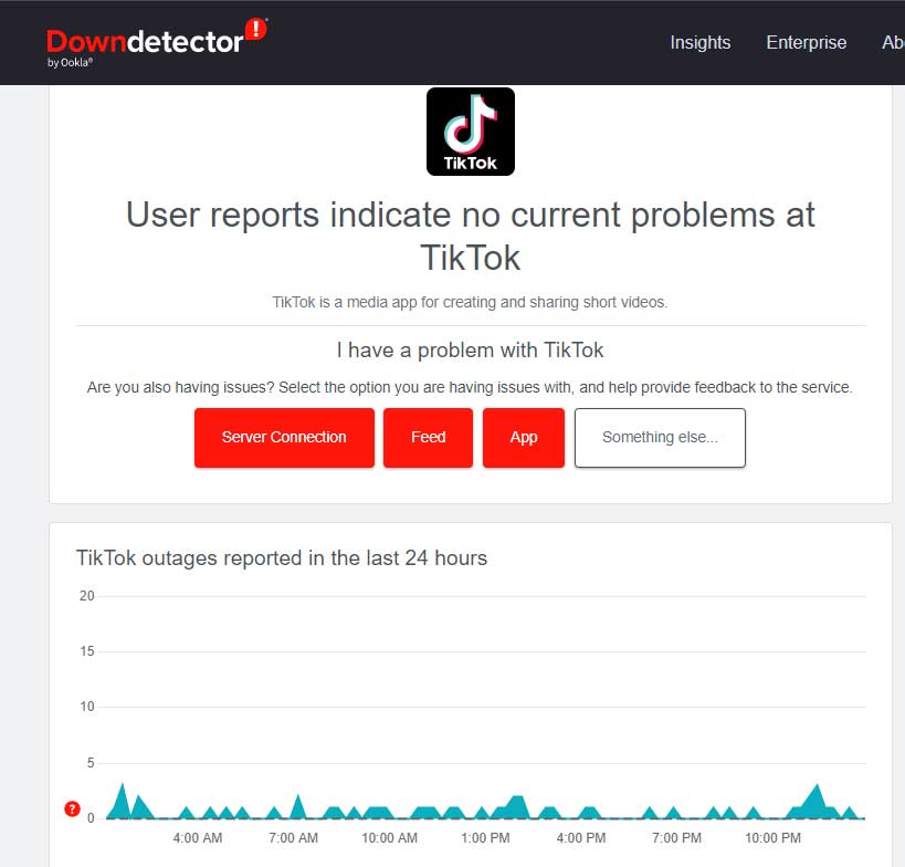 Check to See if TikTok is Down