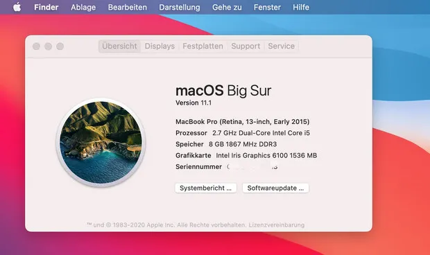 macOS Big Sur