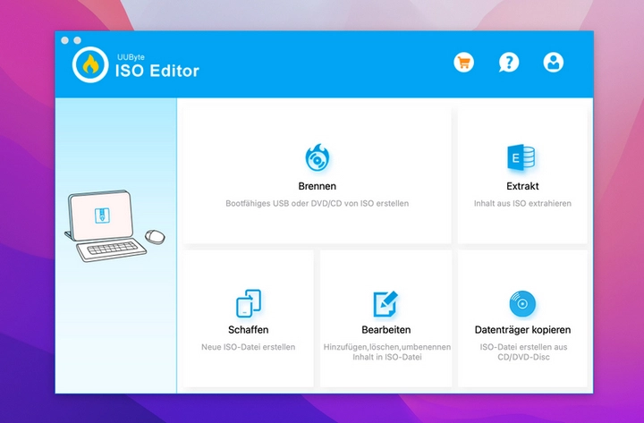 UUByte ISO Editor Mac
