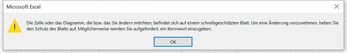 excel arbeitsblatt passwort