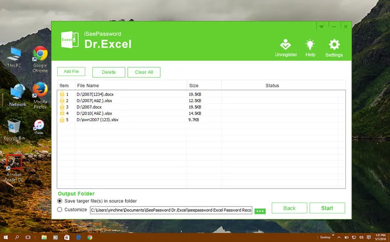 Excel-Passwortwiederherstellungssoftware freischalten