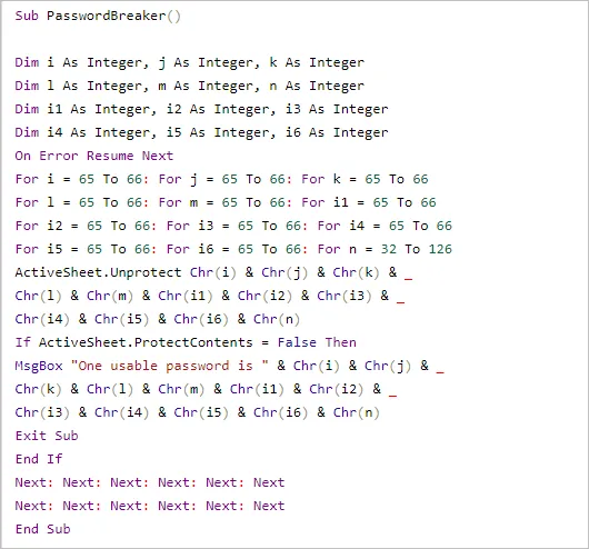 excel passwort entfernen