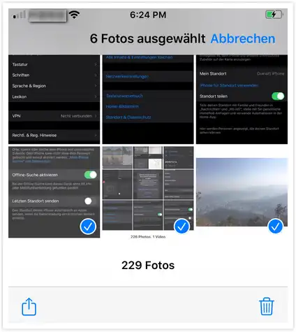 iphone album löschen