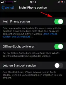 mein iphone suchen