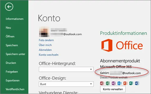 office produktinformationen